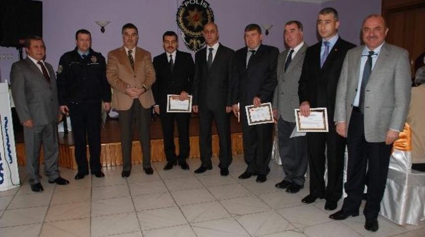 Aydın&rsquo;da Başarılı Polisler &Ouml;d&uuml;llendirildi