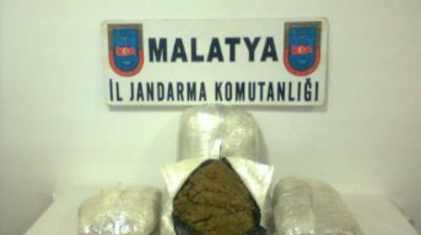 Malatya'da Trende Esrar Ele Ge&ccedil;irildi