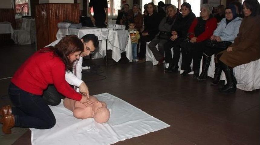 Kilimlili Bayanlara İlkyardım Eğitimi Verildi