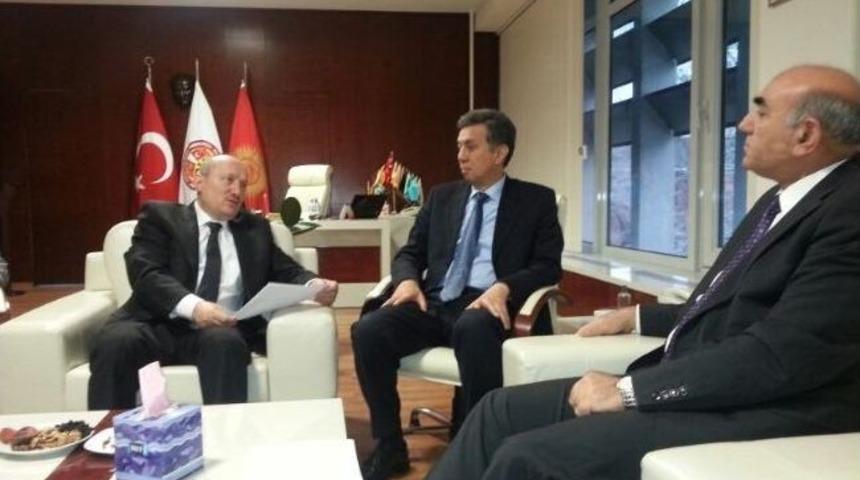 Vali Ko&ccedil;demir&rsquo;in Kırgızistan Ziyaretleri