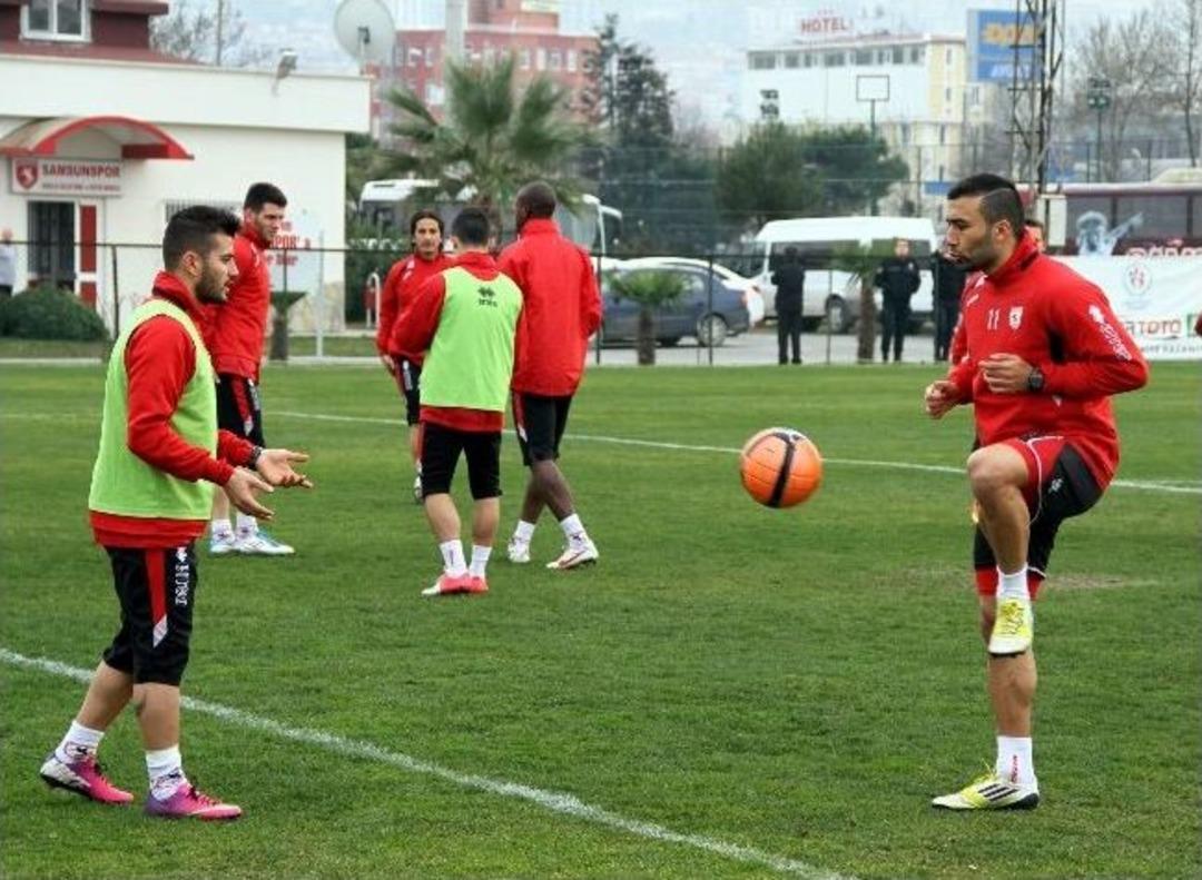 Samsunspor&rsquo;da Neşeli İdman