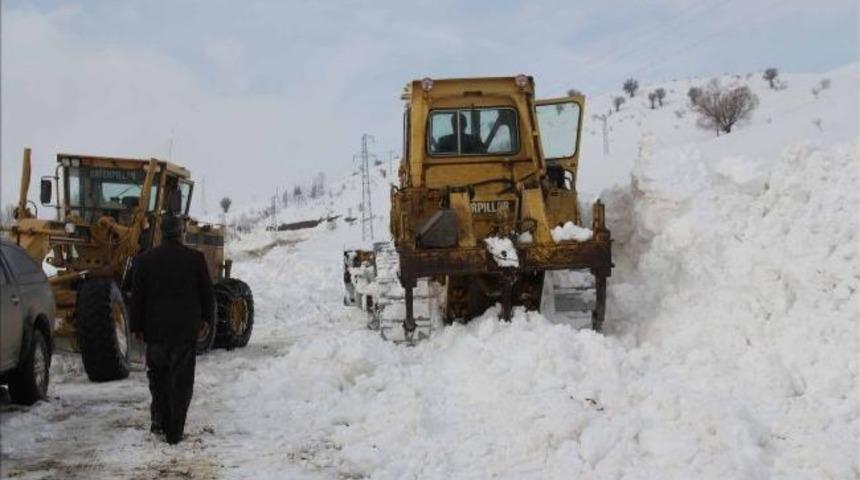 Muş&rsquo;ta Kar Yağışı