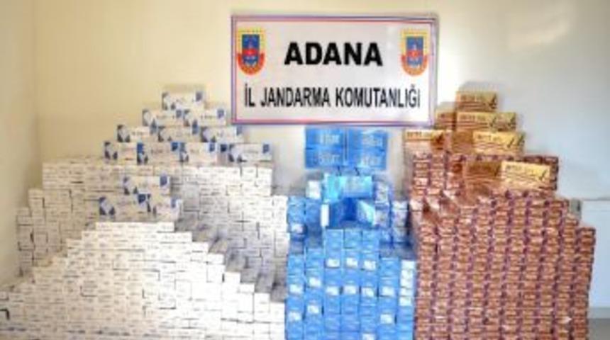 Yatak Odasından 11 Bin 800 Paket Ka&ccedil;ak Sigara &Ccedil;ıktı