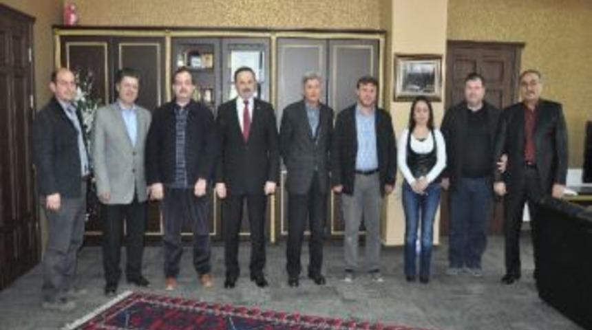 Sanayi Esnafından Başkan Ergene'ye Ziyaret