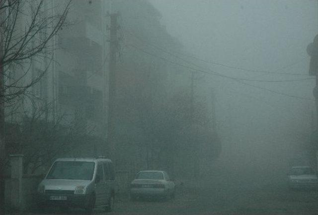 Çorlu Güne Sisle Uyandı