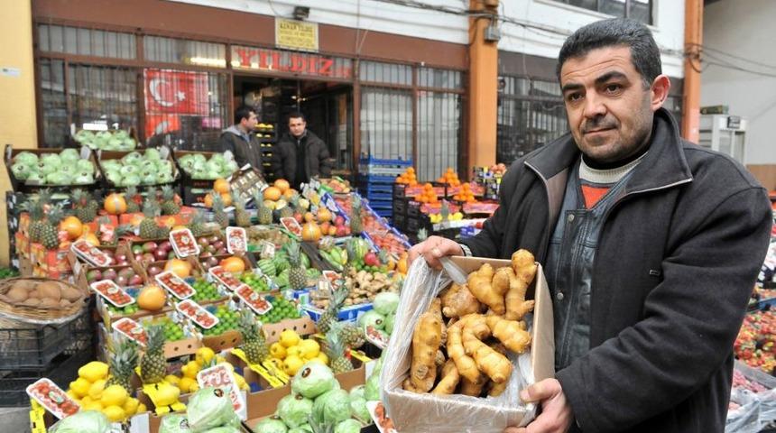 Egzotik Meyveler Ankara Toptancı Hali'nde