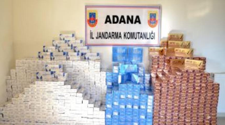 Adana'da Ka&ccedil;ak Sigara Operasyonu