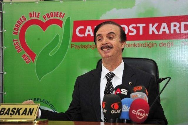 Yıldırım Belediyesi’nden “can Dost Kardeş Aile” Projesi