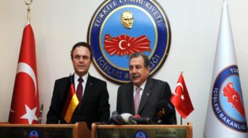 Bakan G&uuml;ler, Almanya Federal Cumhuriyeti İ&ccedil;işleri Bakanı Fredrich&rsquo;i Kabul Etti