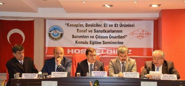 T&uuml;rkiye Kasaplar Ve Besiciler Et Ve Et &Uuml;r&uuml;nleri Esnaf Ve Sanatkarlar Federasyonu Başkanı Fazlı Yal&ccedil;ındağ: 1