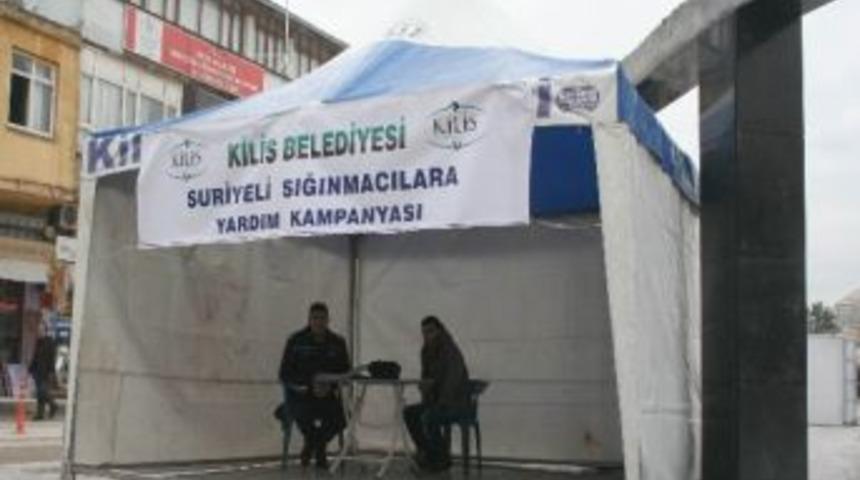 Kilis Belediyesi&rsquo;nden Suriyelilere Yardım Kampanyası