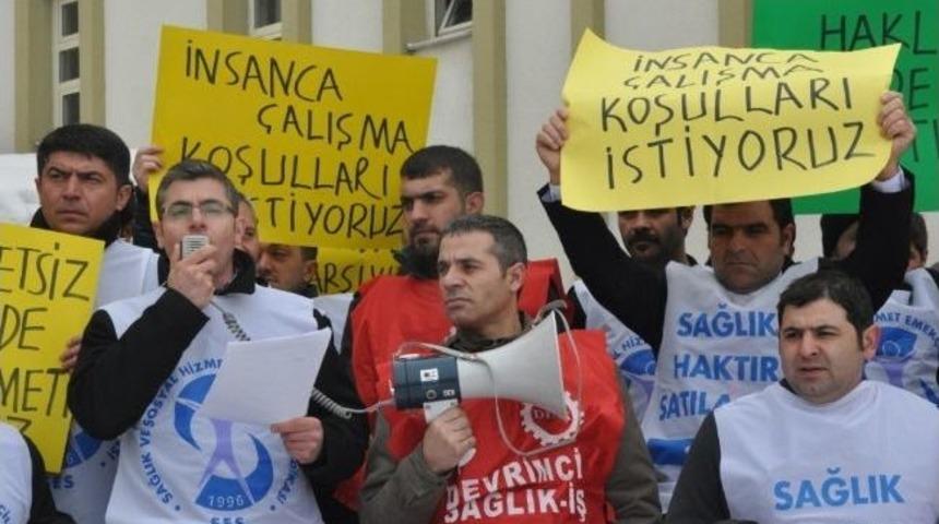 Hamile Doktora Y&ouml;nelik Saldırıya Kınama