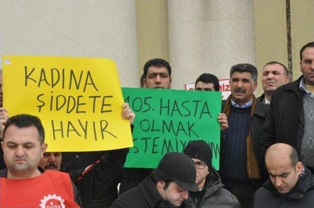 Hamile Doktora Yönelik Saldırıya Kınama