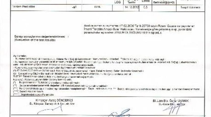 Başkan Bulut&rsquo;tan İşme Suyu A&ccedil;ıklaması