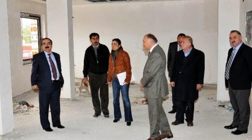 Y&uuml;reğir K&uuml;lt&uuml;r Merkezi Haziran'da Hizmete Girecek
