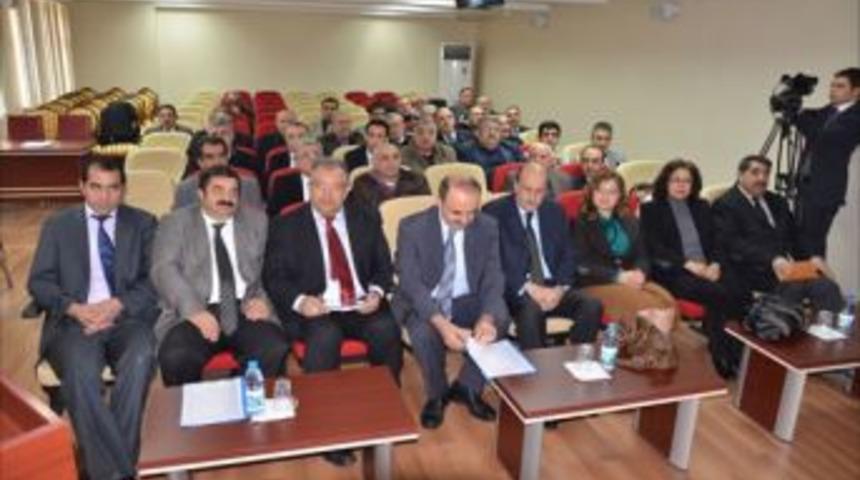 Hazar şiir akşamları istişare toplantısı yapıldı