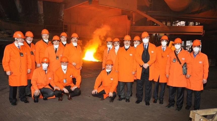 B&uuml;y&uuml;kel&ccedil;i Bolboceanu ERDEMİR'i Gezdi