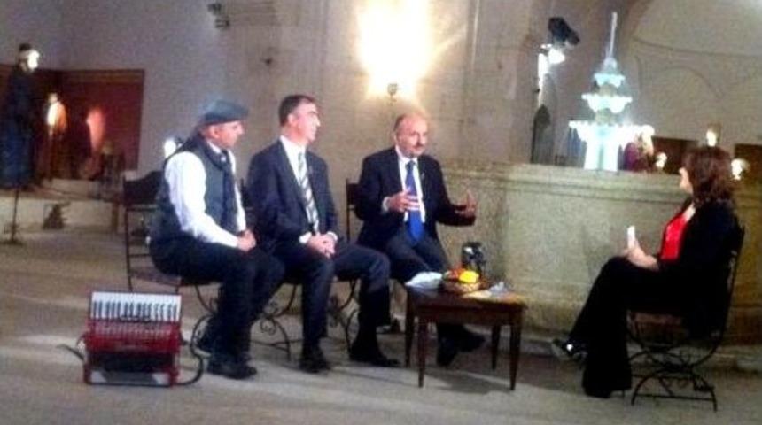 M&uuml;ezzinoğlu Bakan Olarak İlk Kez &lsquo;burada Hayat Var&rsquo; Programında