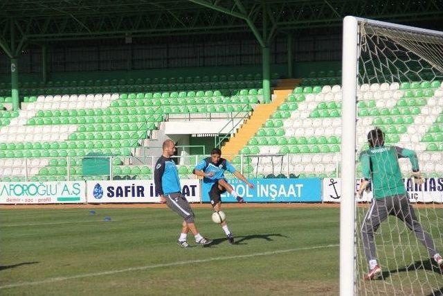 Giresunspor, Ünyespor Maçının Hazırlıklarını Sürdürdü