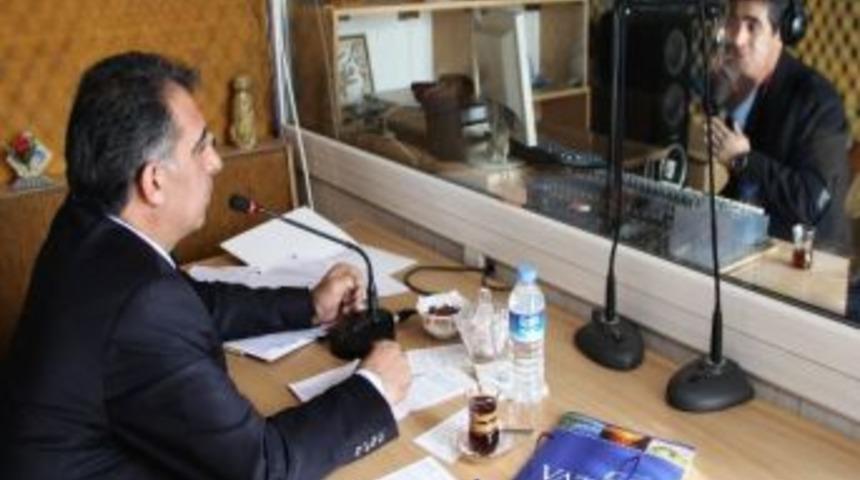 Başkan Nadiroğlu Tutku Radyo&rsquo;nun Yayınına Katıldı