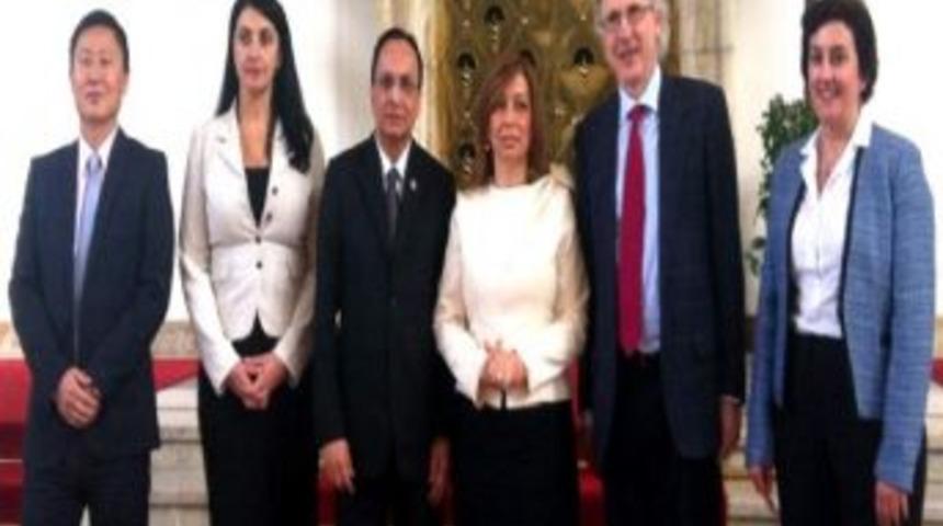 Milletvekili &Ccedil;alık, Mecliste Bm Heyetini Ağırladı