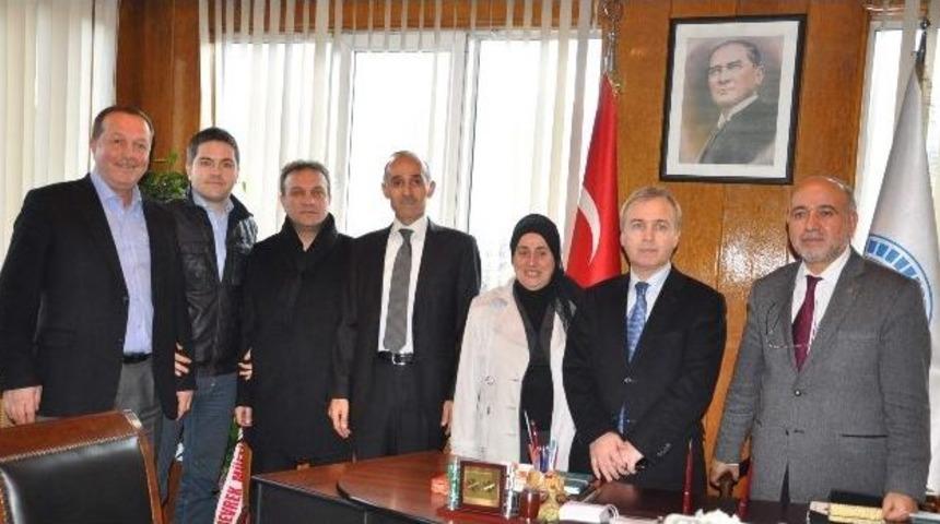 Zonguldak M&uuml;ft&uuml;s&uuml; Nuh Korkmaz, Ak Parti Y&ouml;netimini Ağırladı