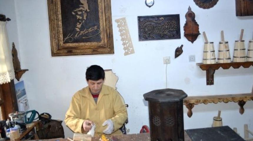 &Ccedil;ankırı&rsquo;da Ahşap Oymacılığının Yaşayan Son Ustası