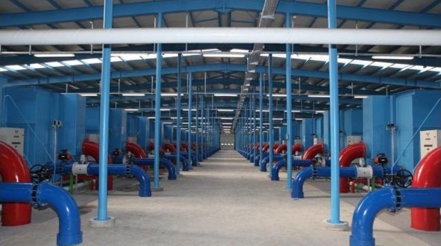 Başkan To&ccedil;oğlu Arıtma Tesislerindeki &Ccedil;alışmaları Yerinde İnceledi