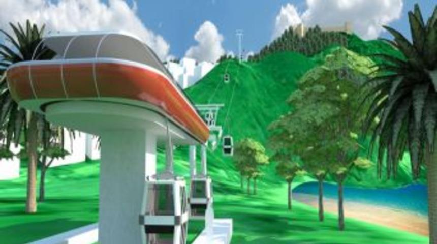 Alanya Kalesi'ne Yapılacak Olan Teleferik Projesi Bu Ay Kurulda Incelenecek