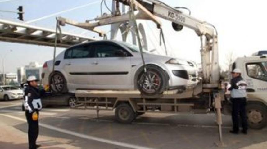 134 bin araca anında m&uuml;dahale