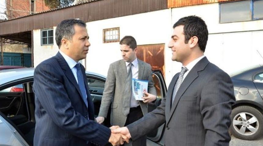 Vali Yerlikaya&rsquo;dan Gıda Kontrol Ve Laboratuvar M&uuml;d&uuml;rl&uuml;ğ&uuml;&rsquo;ne Ziyaret