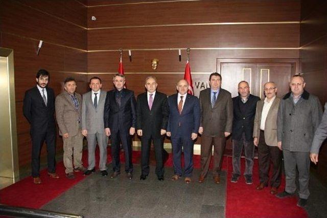 M&uuml;siad Y&ouml;netimi Vali B&uuml;y&uuml;k &uuml; Ziyaret Etti 1