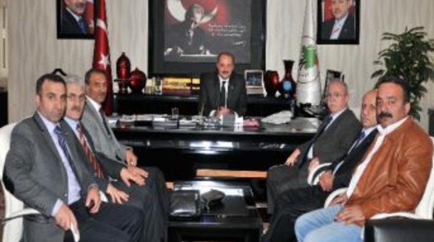 Başkan Akg&uuml;l&rsquo;e Hemşehri Ziyareti