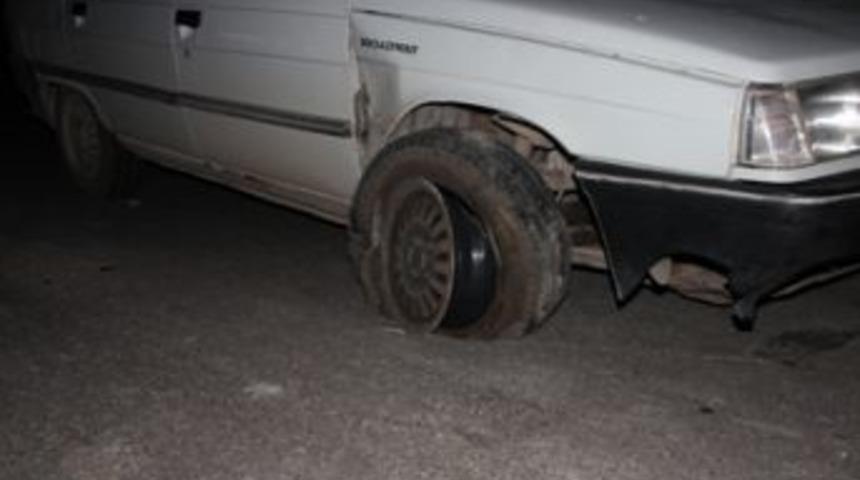 İstasyon mahallesinde yine kaza