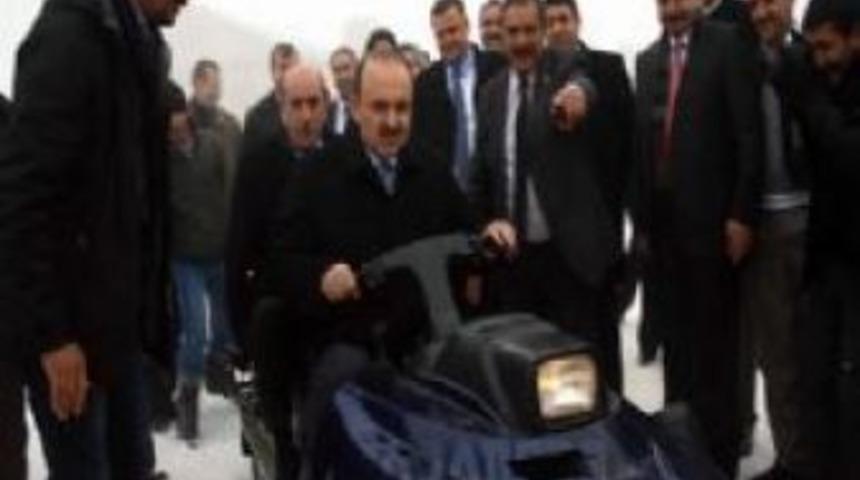 Hazarbaba'da kayak keyfi