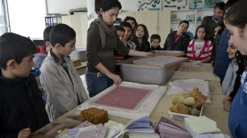 İn&ouml;n&uuml;l&uuml; &Ccedil;ocuklardan Tepebaşı Belediyesi'ne Ziyaret