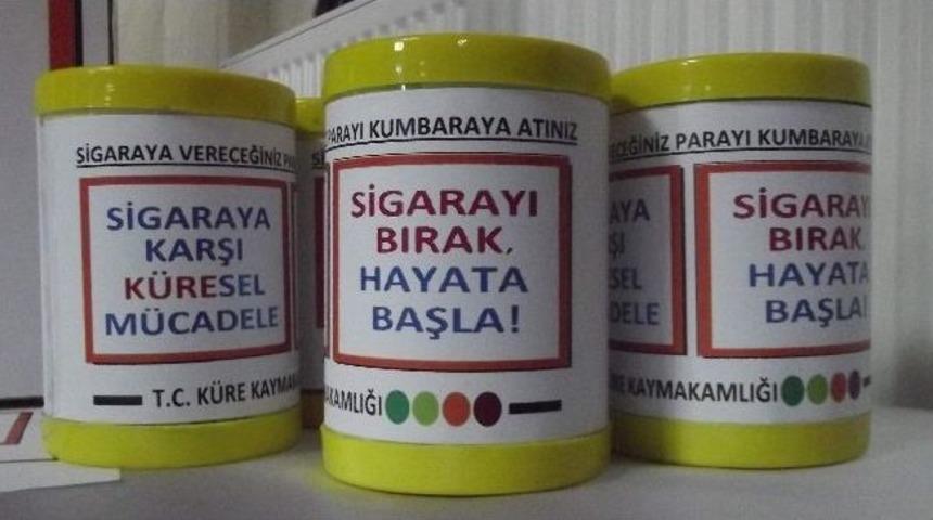 K&uuml;re&rsquo;de &lsquo;sigarayı Bırak Hayata Başla&rsquo; Projesi