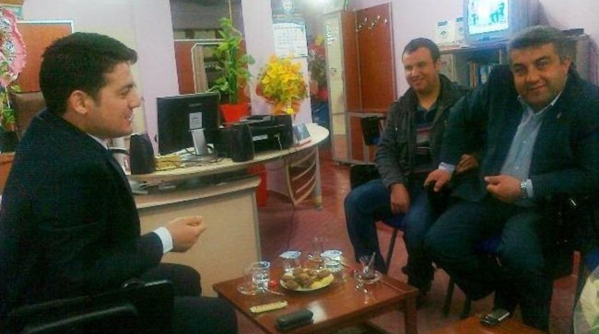 Kaymakam Sayın&rsquo;ın Veda Ziyaretleri S&uuml;r&uuml;yor