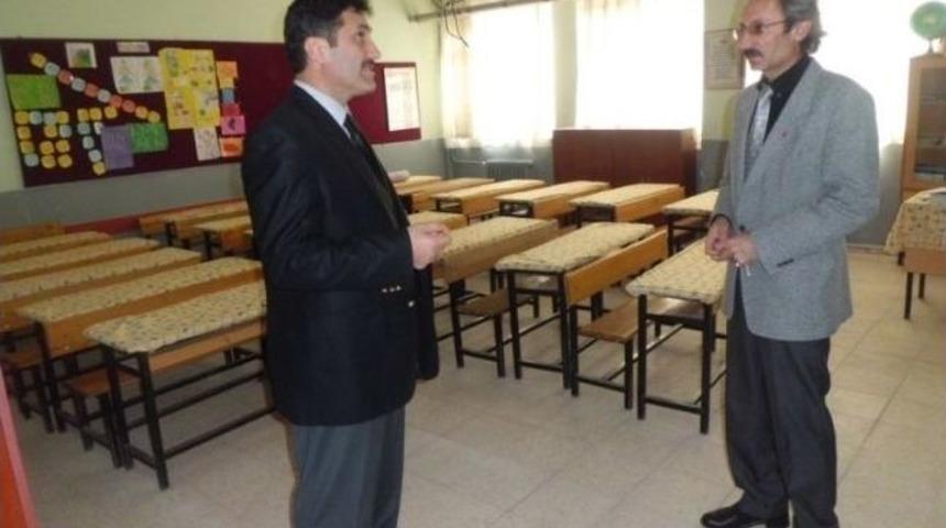 Milli Eğitim M&uuml;d&uuml;r&uuml; Dilek, Okullardaki &Ccedil;alışmaları Yerinde İnceledi