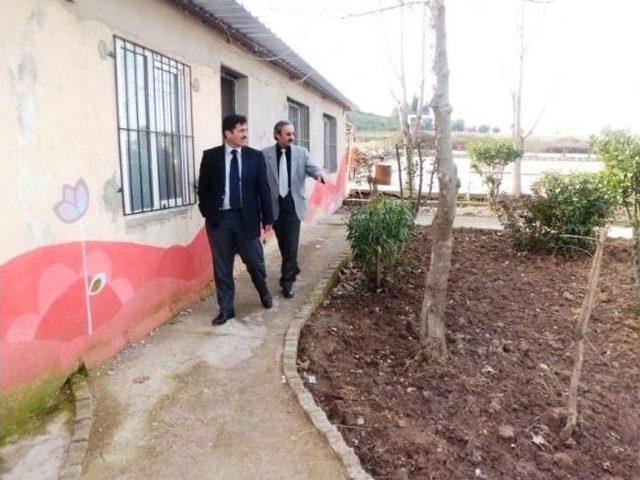 Milli Eğitim M&uuml;d&uuml;r&uuml; Dilek, Okullardaki &Ccedil;alışmaları Yerinde İnceledi 2