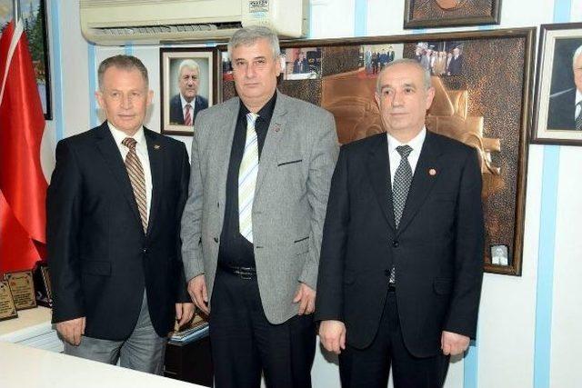 Ege - Koop Gene Başkanı Aslan Ödemiş’te Çeşitli Ziyaretlerde Bulundu