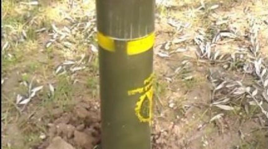 Hatay Sınırında Toprağa Saplı Bir M&uuml;himmat Daha Bulundu