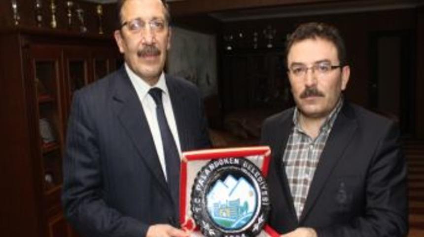 Aksaray Valisi Selami Altınok Belediye Başkanı Bulutları Ziyaret Etti