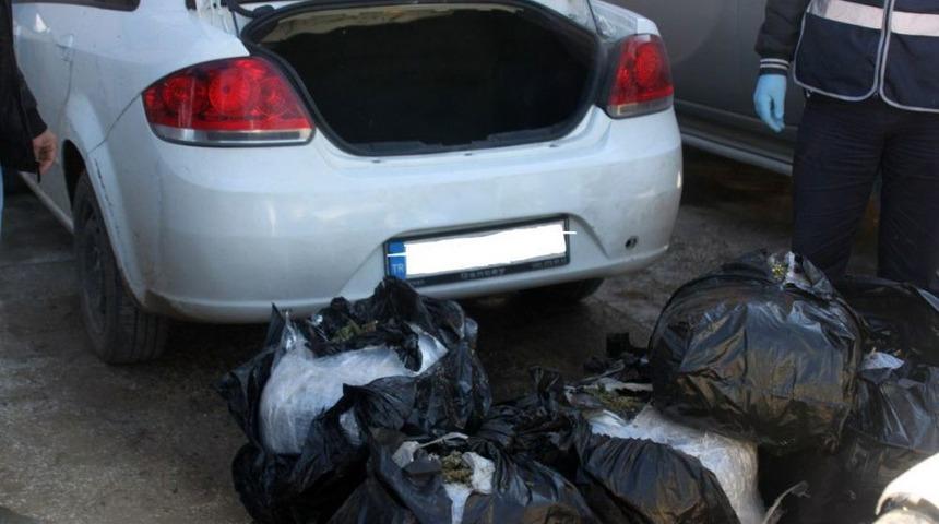 Mardin&rsquo;de 85 Kilo Esrar Ele Ge&ccedil;irildi