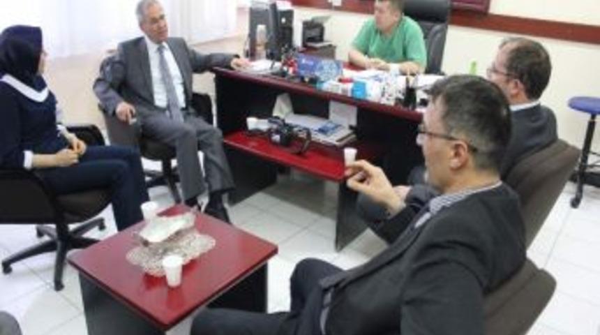 Başkan Acar&rsquo;dan Dinar Devlet Hastanesi'ne Ziyaret