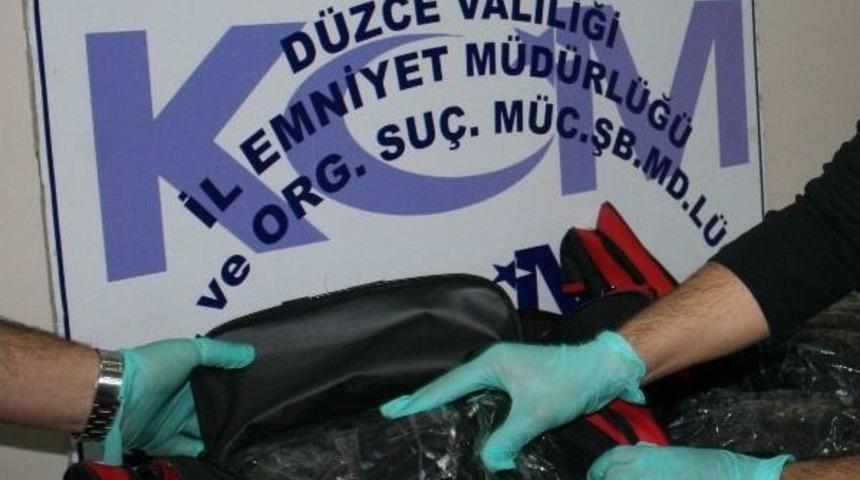 D&uuml;zce'de 15 Kilo Esrar Ele Ge&ccedil;irildi