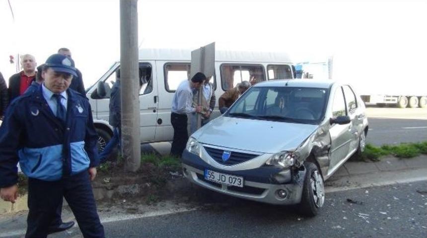 Zincirleme Kaza Ucuz Atlatıldı