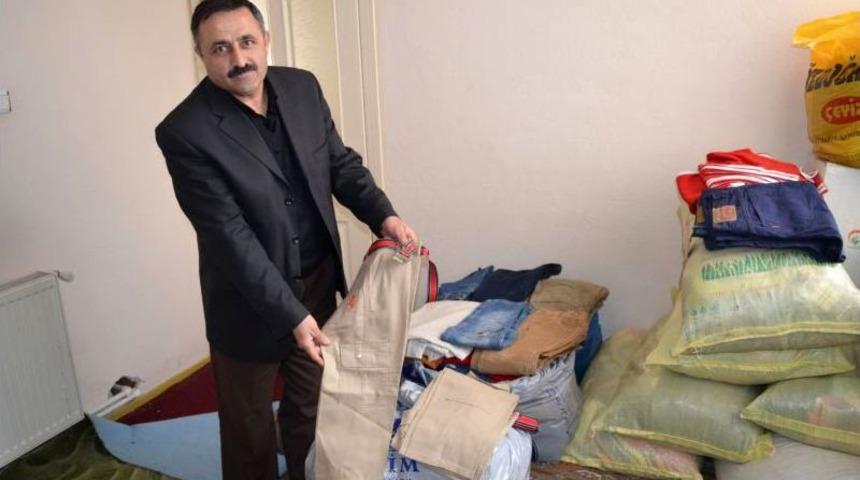 Sarıkaya&rsquo;da Suriyeli M&uuml;lteciler I&ccedil;in Başlatılan Kampanya Devam Ediyor