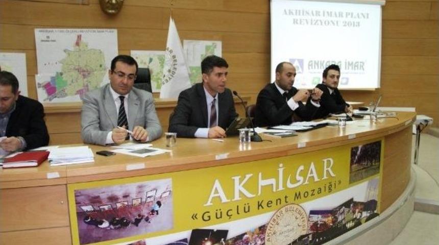 Akhisar İmar Planı Revizyonu Masaya Yatırıldı