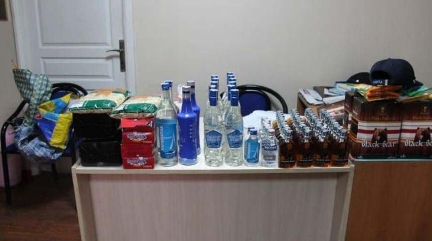 Zatıba A&ccedil;ıkta Satılan At Ve Alkollere El Koydu